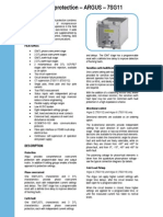 7SG11 Argus Catalog Sheet