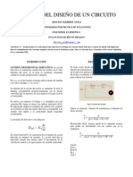 Analisis Del Diseño de Un Circuito