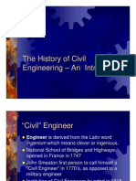 History of Civil Engineering