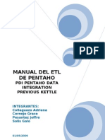 Manual de Pentaho Etl Transformacion