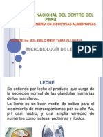 Microbiología de Leche