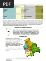 División Política de Bolivia