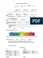 Pauta de Evaluacion Postural Definitiva