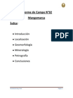 Geomorfologia y Geodinamica de Mangomarca