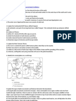 Geography Plate Tectonics Notes