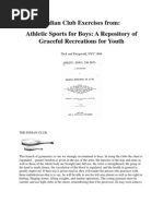 Indian Club Exercises From: Athletic Sports For Boys: A Repository of Graceful Recreations For Youth