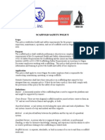 Scaffolding Guidelines