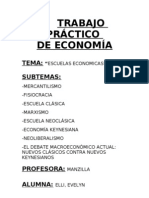 Introduccion, Mercantilismo, Fisiocracia, ESCUELA CLASICA, MARXISMO