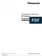 Panasonic FP PLC Manual