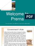 Prerna - Methodology, Vision, Mission