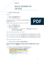 Repaso para El Examen de Ordenador Spss