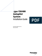 Raymarine Type 150 & 400 Autopilot System Manual PDF