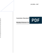 As 2008-1997 Residual Bitumen For Pavements