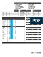 One Piece D20 Character Sheet