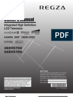 Toshiba TV Manual PDF