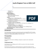 Troubleshooting No Ringback Tone On Isdn Voip (H.323) Calls: Document Id: 22983