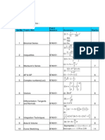 SRJC 2009 Prelim H2 Maths Annex B