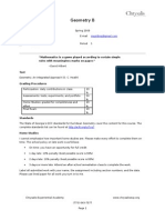 Syllabus Geometry B