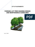 City of Sacramento: Parking Lot Tree Shading Design and Maintenance Guidelines