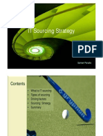 IT Sourcing Strategy