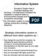 Strategic Information System