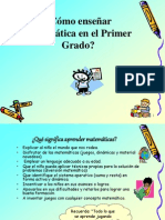 Estrategias de Matematica para 1 Grado