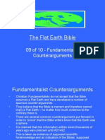 Flat Earth Bible 09 of 10 - Fundamentalist Arguments