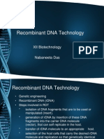 Recombinant DNA Technology