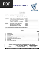 Política GRAL - WORKBOOK