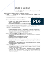 Dictamen de Auditoria