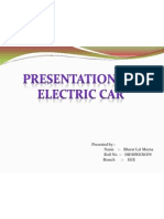 Presentation On Electric Car