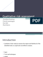 Qualitative Risk Assessment