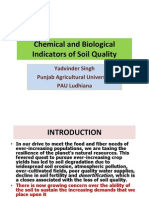 Chemical and Biological Indicators of Soil Quality - Yadvinder Singh, PAU