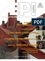 EPI, La Revista de La Escuela Politécnica de Ingeniería de Gijón