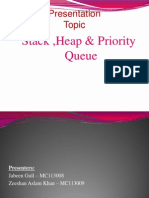 Stack, Heap &amp Priority Queue Jabeen Gull &amp Zeeshan Aslam Khan