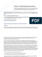 Retail Indian Industry FDI With Survey