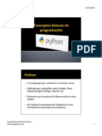 Conceptos Basicos de Programacion Python