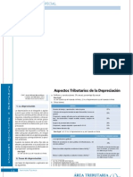 Aspectos Tributarios de La DEPRECIACION