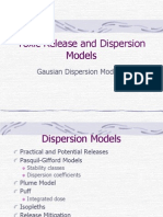 Toxic Release and Dispersion Models