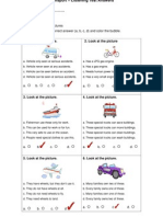 Transport Listening Answers