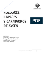 Roedores, Rapaces y Carnívoros de Aysén