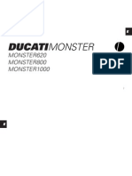 Ducati Monster 600 800 1000 Owner's Manual