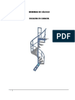 Memorias Calculo Estructural Escalera Caracol