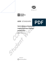 AISI S201-07 Standard and Commentary - 1st Printing (CCFSS Student Website)