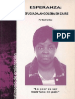 Esperanza Refugiada Angoleña en Zaire ("Lo Peor Es Ser Huérfana de País")