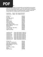 Lexmark Printer Parts