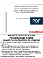 Aulas-Usinagem Convencional II