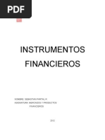 Instrumentos Financieros