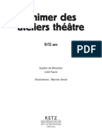 Animateur Atelier Theatre