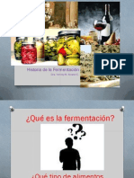 Historia de La Fermentación